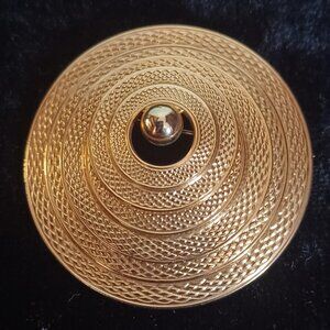 Vintage Mid-Century Modern Domed Brooch